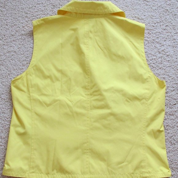 Ralph Lauren Women's Bright Yellow Vest - Picture 3 of 9